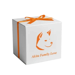 Gift Box Akita Family Love