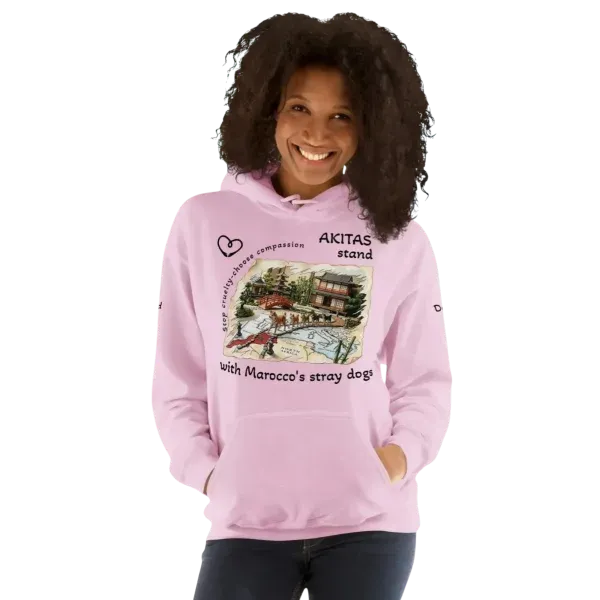 Heavy Bland Hoodie supporting Marocco's stray dogs