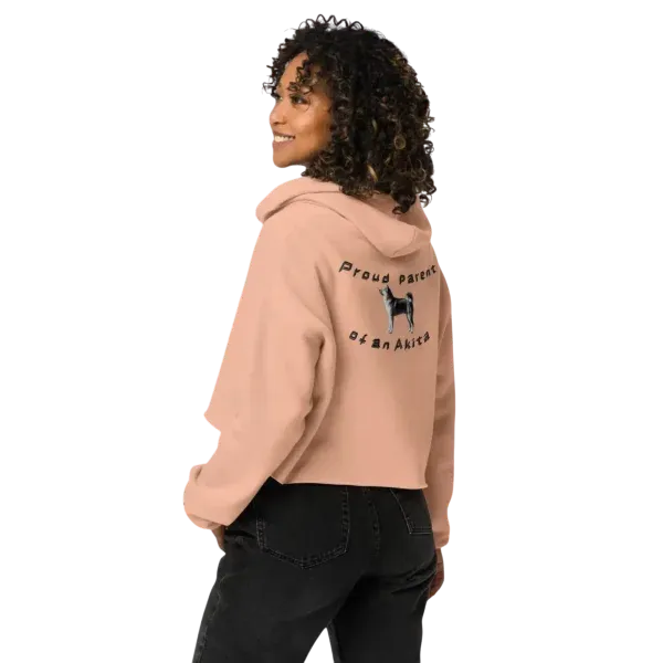 Women's Crop Hoodie Akita Connected design